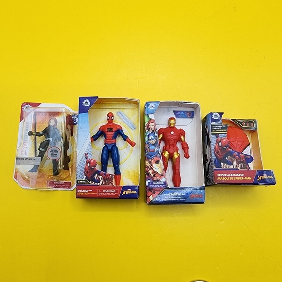 Zuru Other - Zuru Mini Brands Toy Lot Marvel Spiderman Iron Man Pretend Play